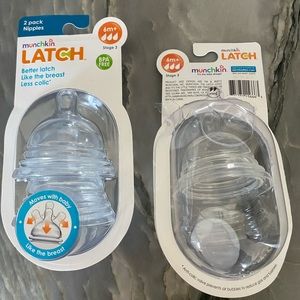 Munchkin Latch Anti-Colic Baby Bottles and Nipples